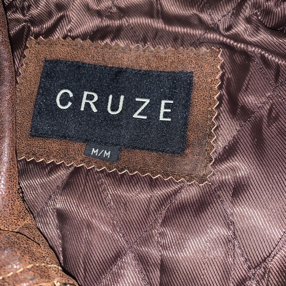 Brown Leather Jacket - Picture 3 of 3